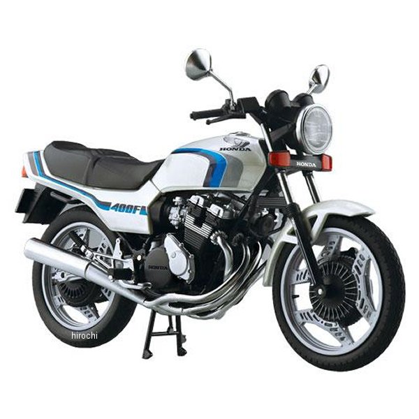 AOSHIMA 1/12 Honda CBX400F 完成品バイク 2台セット キャンディ
