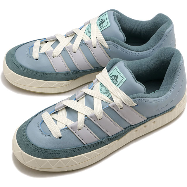 ADIMATIC "MAGIC GRAY LIGHT GRAY HEATHER SOLID GRAY CLEAR MINT" IF1590 （マジックグレー/ライトグレーヘザーソリッドグレー/クリアミント）