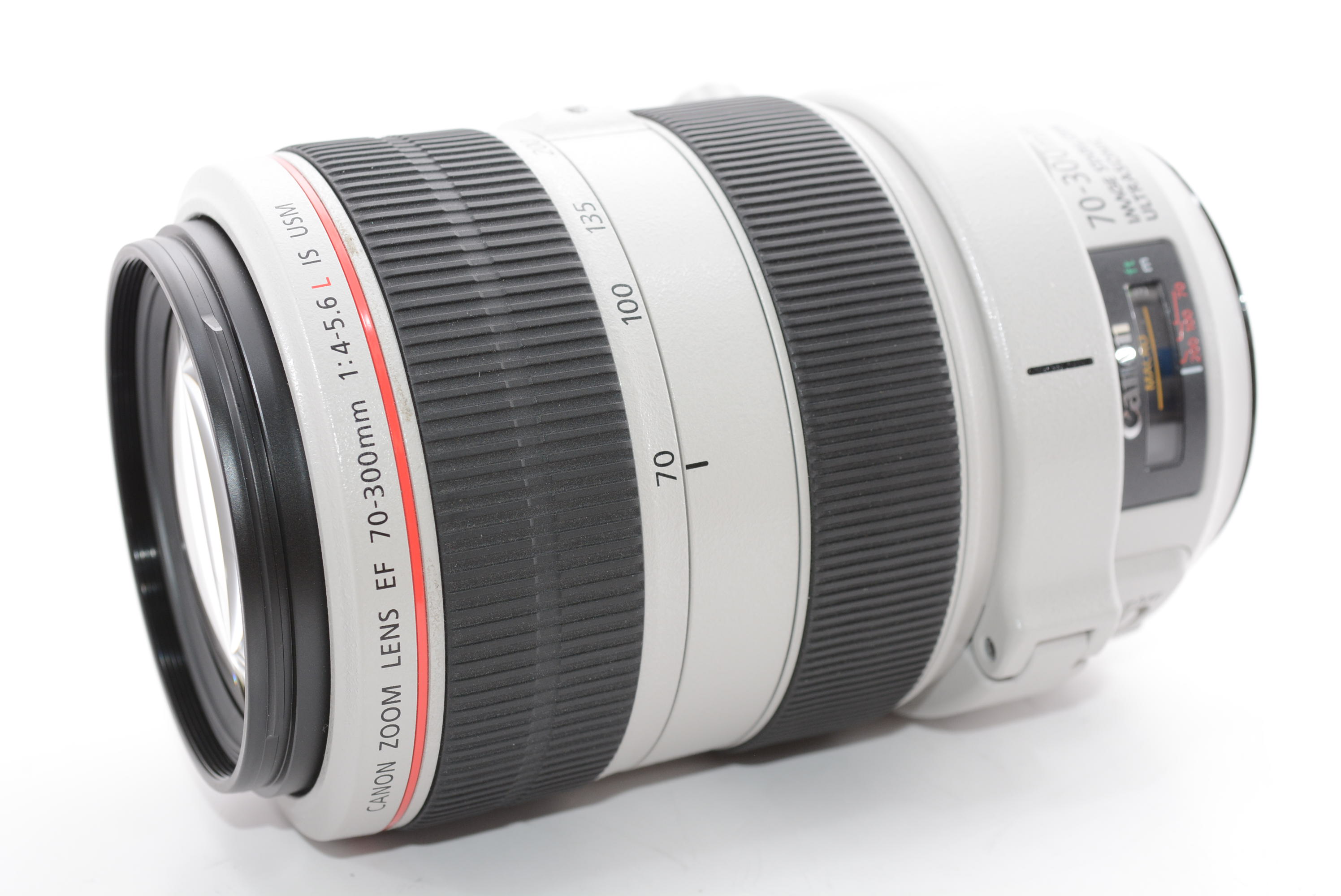 美品】Canon EF 70-300mm F4-5 6L IS USM レンズフード 三脚座 ポーチ