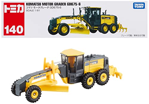 KOMATSU GD675-6 ミニチュア グレード モーターグレーダー｜Yahoo