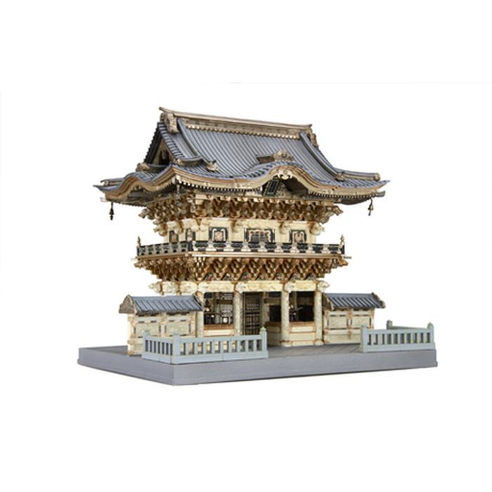 日光東照宮陽明門 ジオラマ　ショ一ケ一ス付き Yahoo!オークション- 日光東照宮 陽明門 [建05］ （1/80スケール