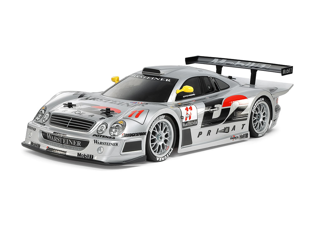 タミヤ メルセデスベンツ clk gtrラジコンボディー 1/10 完成品 ボディ