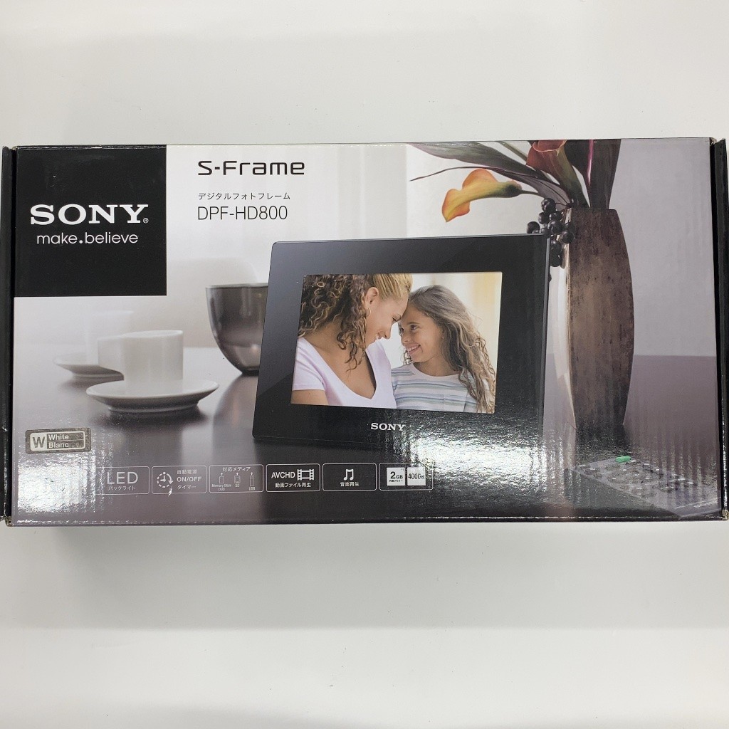 Yahoo!オークション - 【完品 新品】SONY S-Frame DPF-HD800 デジタル