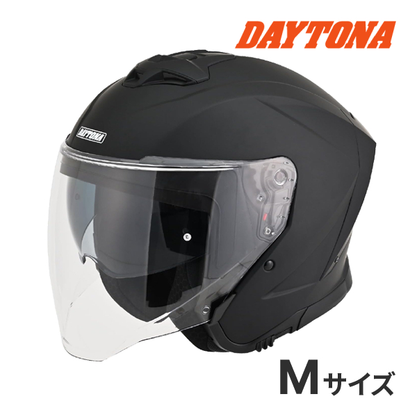 DAYTONA デイトナ ジェットヘルメット インナーバイザー付き マット