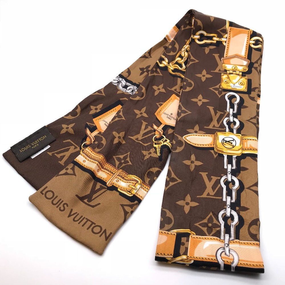 美品】 LOUIS VUITTON ルイ・ヴィトン スカーフ バッグスカーフ