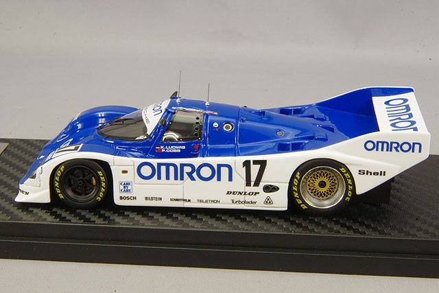 イグニションモデル 1/43 ポルシェ962C Yahoo!オークション - イグニッションモデル ig 1/43 0523 オムロン ポ