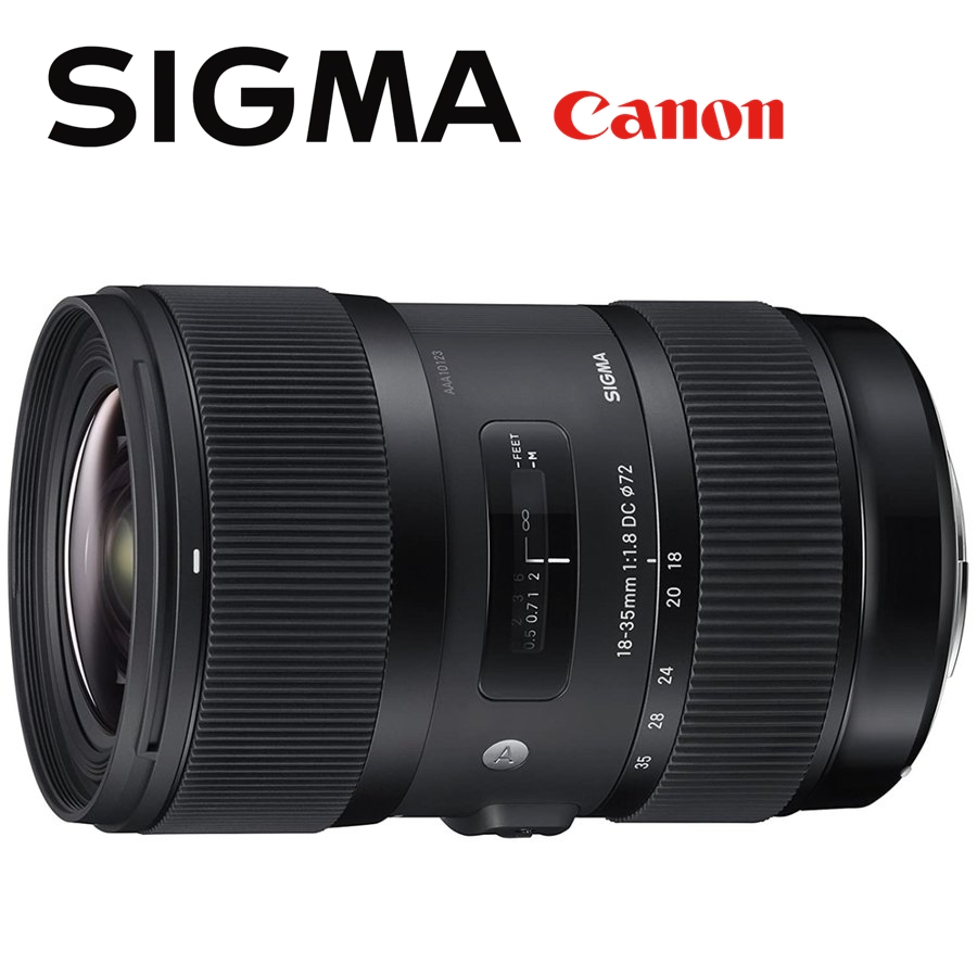 SIGMA 18-35mm F1 8 DC HSM Canon EFマウント APS-C 元箱・ケース付