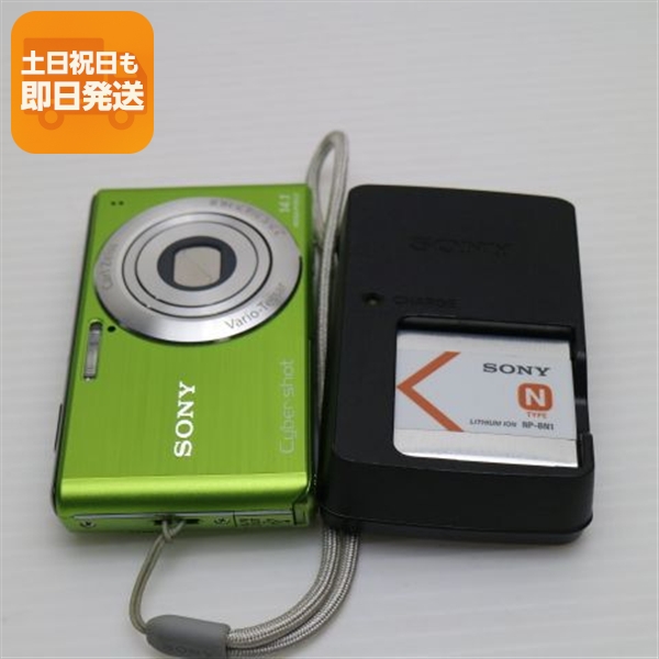 極美品】SONY Cyber-shot DSC-W530 グリーン 動作確認済｜Yahoo!フリマ