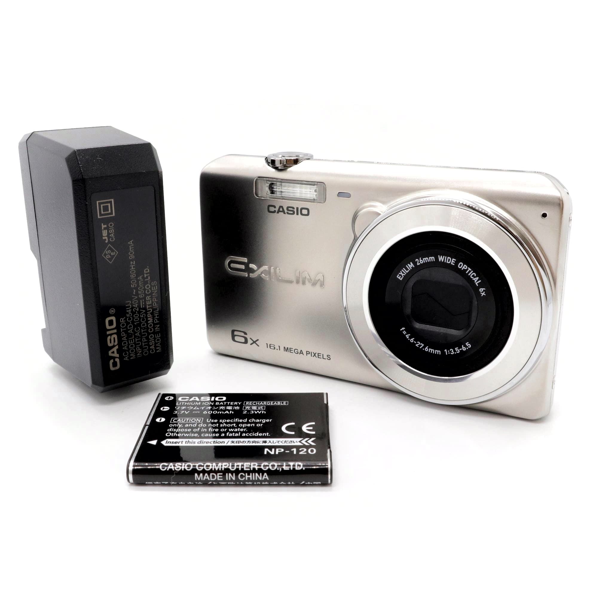 Yahoo!オークション - 新品同様 EX-ZS26 EXILIM シルバー 即日発送 デ