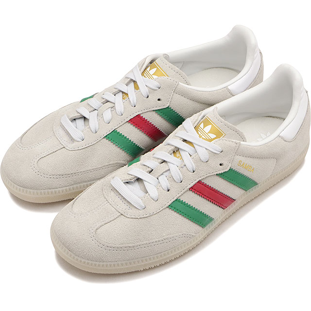 SAMBA OG "ITALY" IG1826 （クリスタルホワイト/グリーン/ベタースカーレット）
