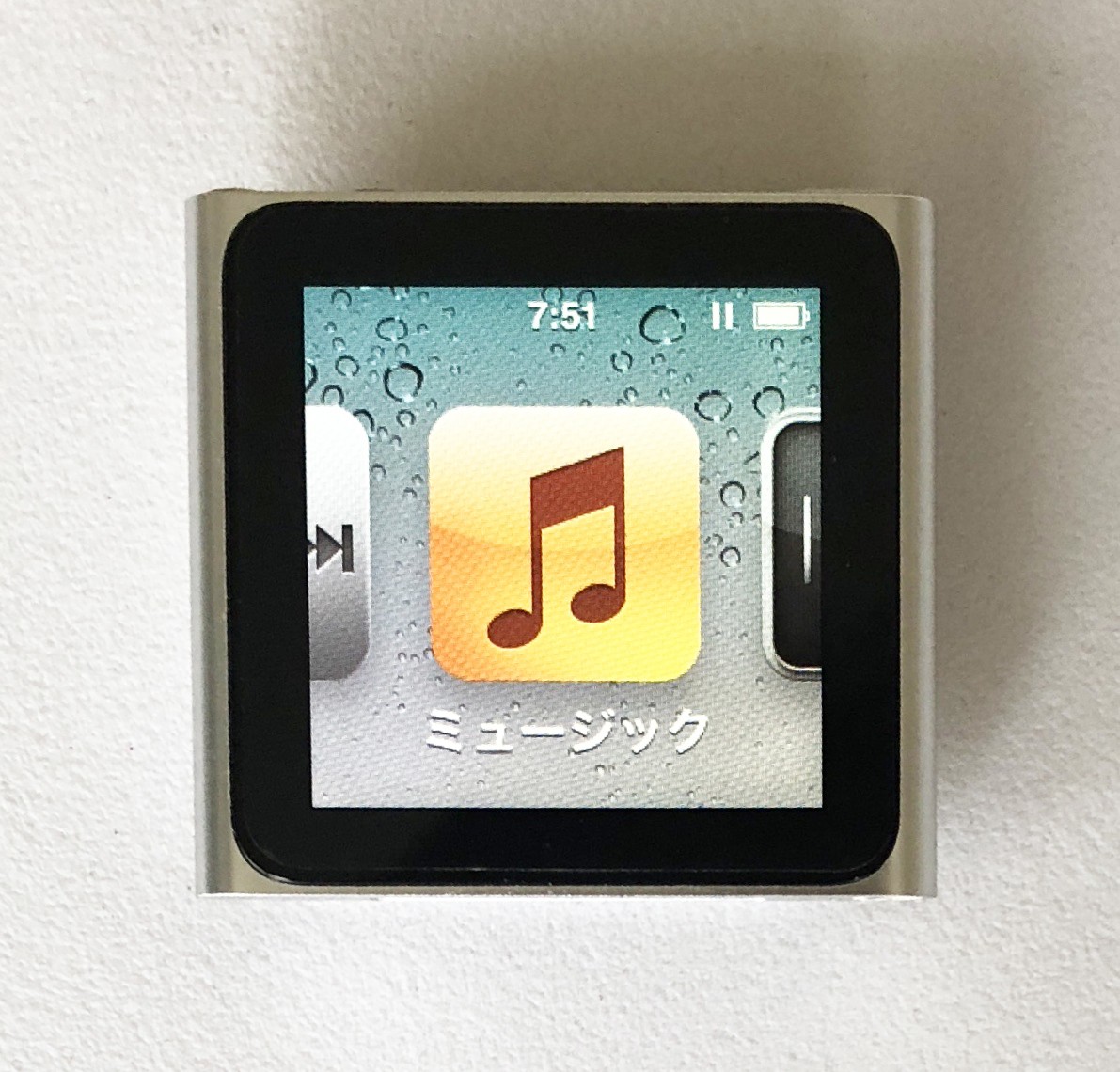 新品未使用未開封 iPod nano 8GB SILVAシルバー 第6世代 Apple