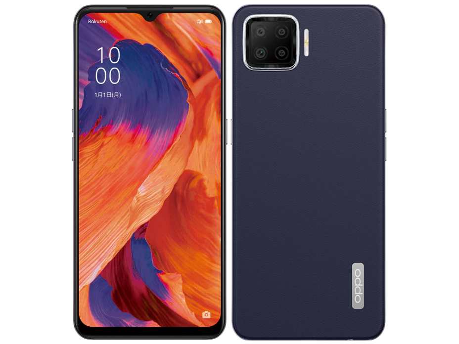 OPPO A73 ネイビーブルー SIMフリー 紺 楽天モバイル｜Yahoo!フリマ