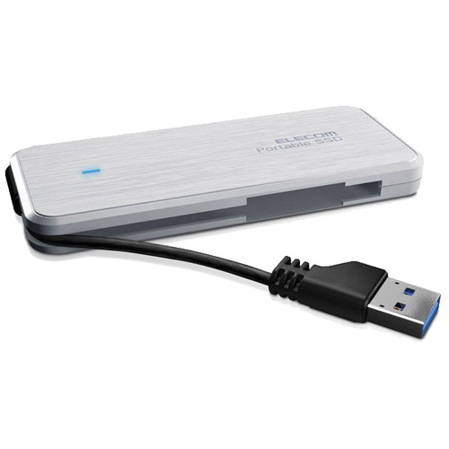 健康状態100% ELECOM 外付けポータブルSSD 960GB PS4動作確認済 ESD 