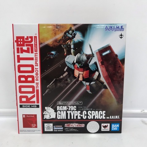 手首破損あり ROBOT魂 RGM-79C ジム改 宇宙戦仕様 ver A N I M E 機動