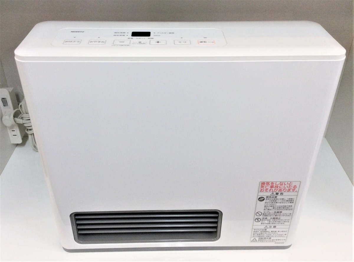 大阪ガス ガスファンヒーター GFH-2402S 赤色 都市ガス用13A ノーリツ