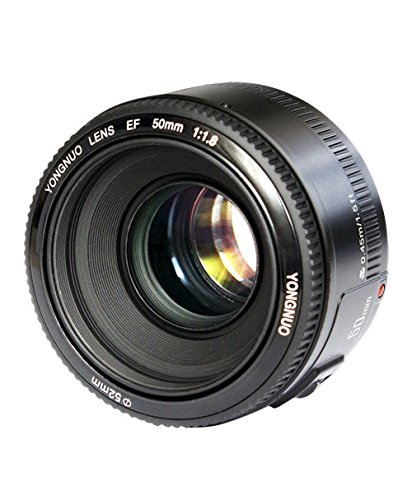 Canon用】YONGNUO 50mm F1 8 単焦点レンズ 背景ボケを楽しめる神レンズ