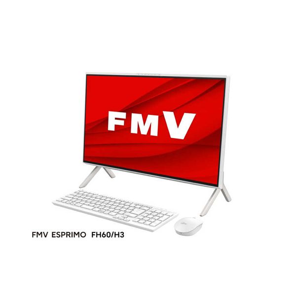 富士通 FMV ESPRIMO FH60/H3 FMVF60H3W デスクトップ パソコン 美品 