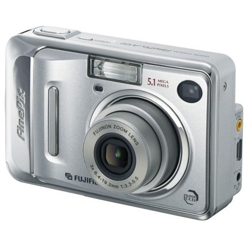 FUJIFILM FinePix A500 デジタルカメラ 5 1メガピクセル シルバー