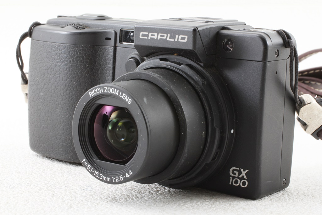 931ジャンク扱い】リコー RICOH GX100 デジタルカメラ 単4電池動作