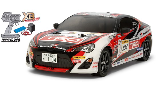 【未開封品】タミヤ XB トヨタ ガズーレーシング 　TRD 86　完成塗装済み 絶版希少・未開封品】タミヤ XB トヨタ ガズー レーシング TRD 86 完成