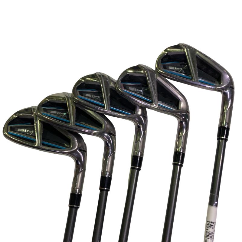 TaylorMade SIM MAX OS 6 7 8 9 P 5本セット カーボンフレックスS