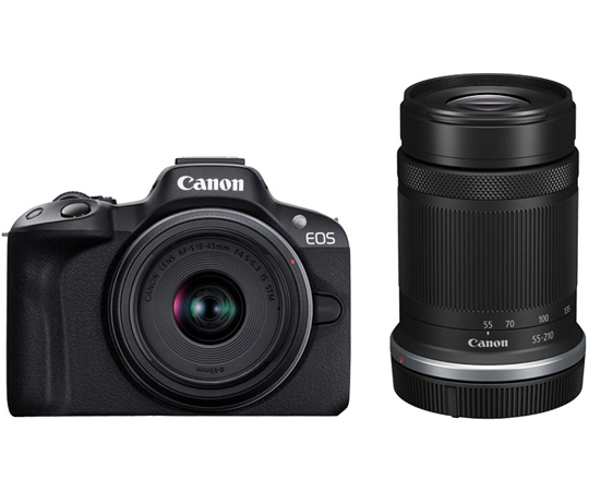 CANON EOS R50 Wズームキット 展示品 ショット1 000回以下｜Yahoo