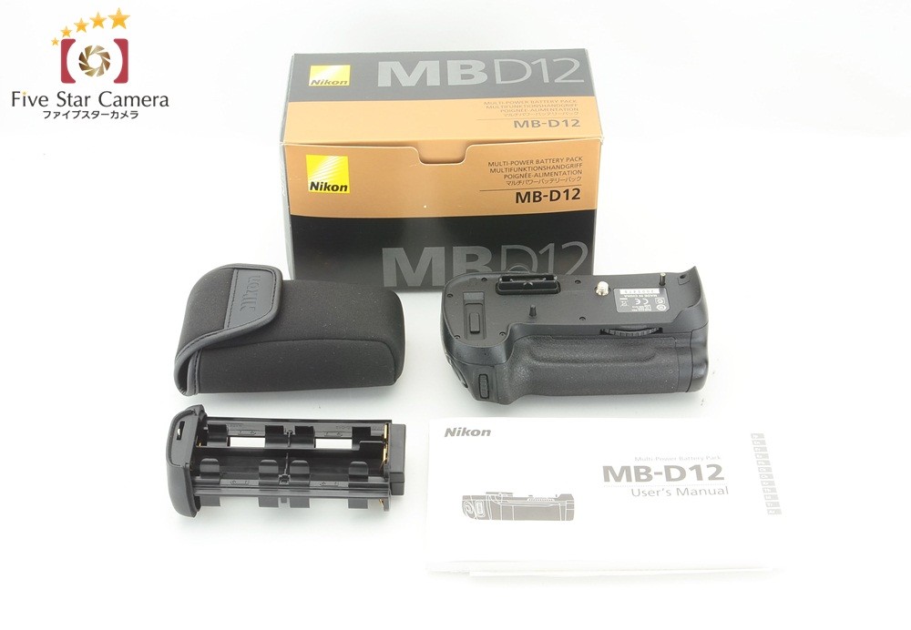 動作品 ニコン純正 Nikon MB-D12(D800/D810等に対応するマルチパワー