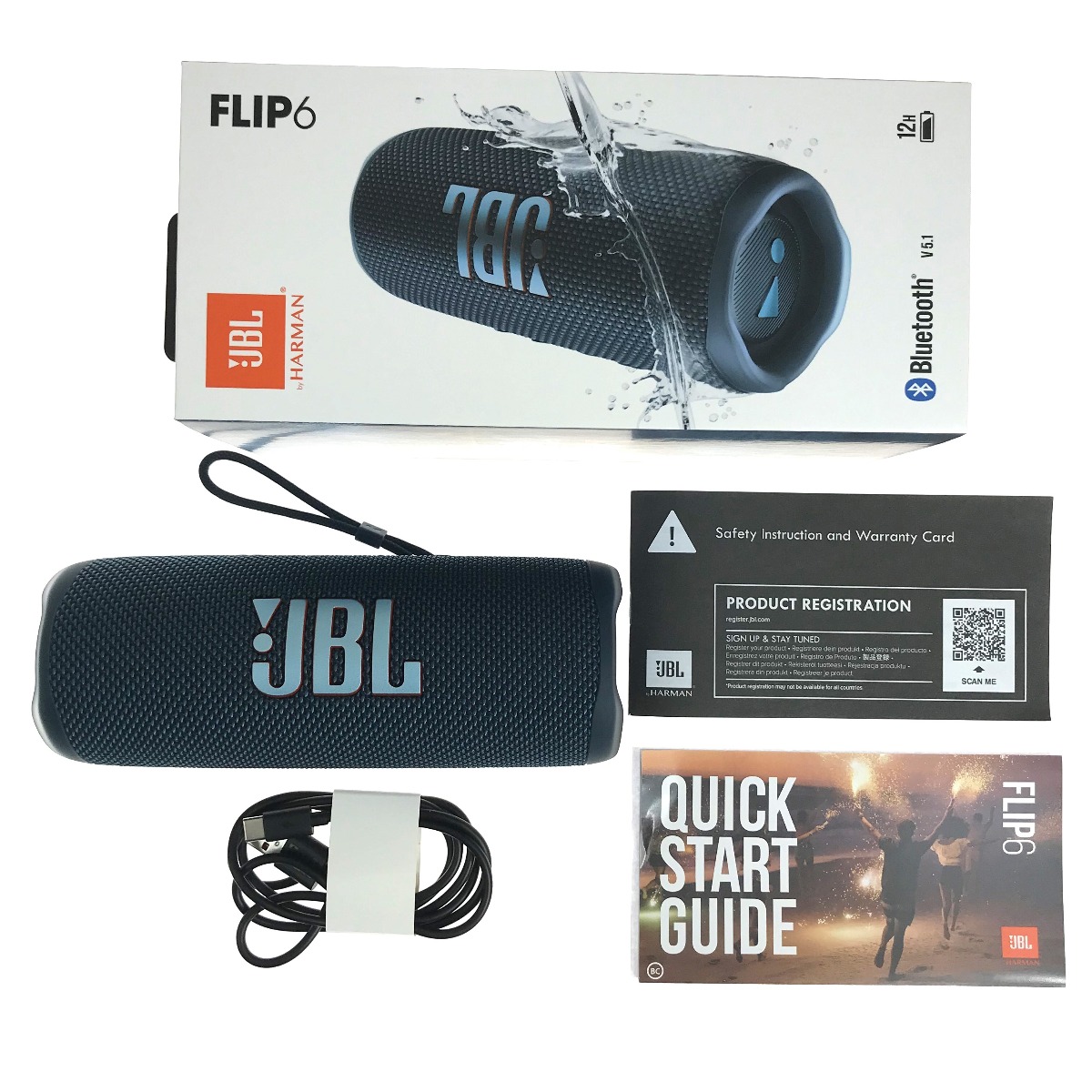 JBL FLIP6 ブルー 新品未開封 Bluetooth スピーカー 防水｜Yahoo