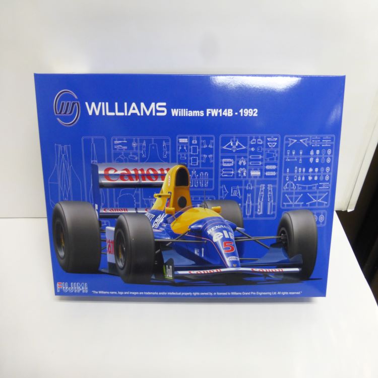 Yahoo!オークション - 1/20フジミ ウィリアムズ FW14B 1992 ハンガリ