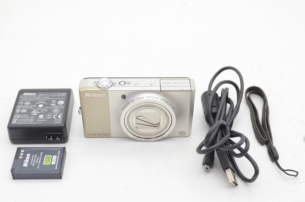Nikon COOLPIX S8000 シルバー デジタルカメラ コンパクト【ジャンク品
