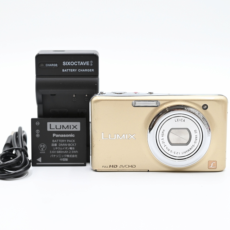 極上品【動作品】Panasonic パナソニック LUMIX ルミックス DMC-FX77