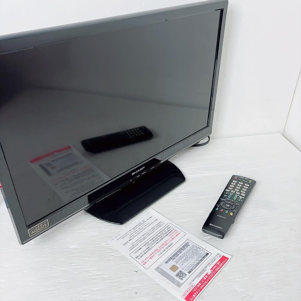 J10091)シャープ SHARP アクオス AQUOS 液晶テレビ LC-24K9 2014年製 24V型 リモコン 取扱説明書付き 単身 1人暮らし 2台目などに SHARP AQUOS LC-24K9-B （ブラック）取扱説明書・リモコン付｜Yahoo