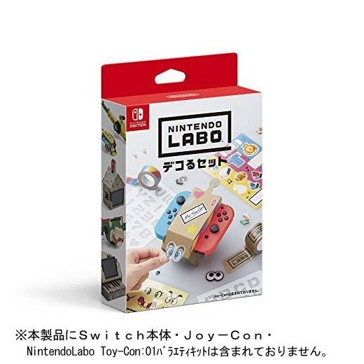ニンテンドーラボ 01 02 未使用品セット　デコるセット2つ付き Nintendo Switch Nintendo LABO デコるセット｜Yahoo!フリマ（旧PayPay