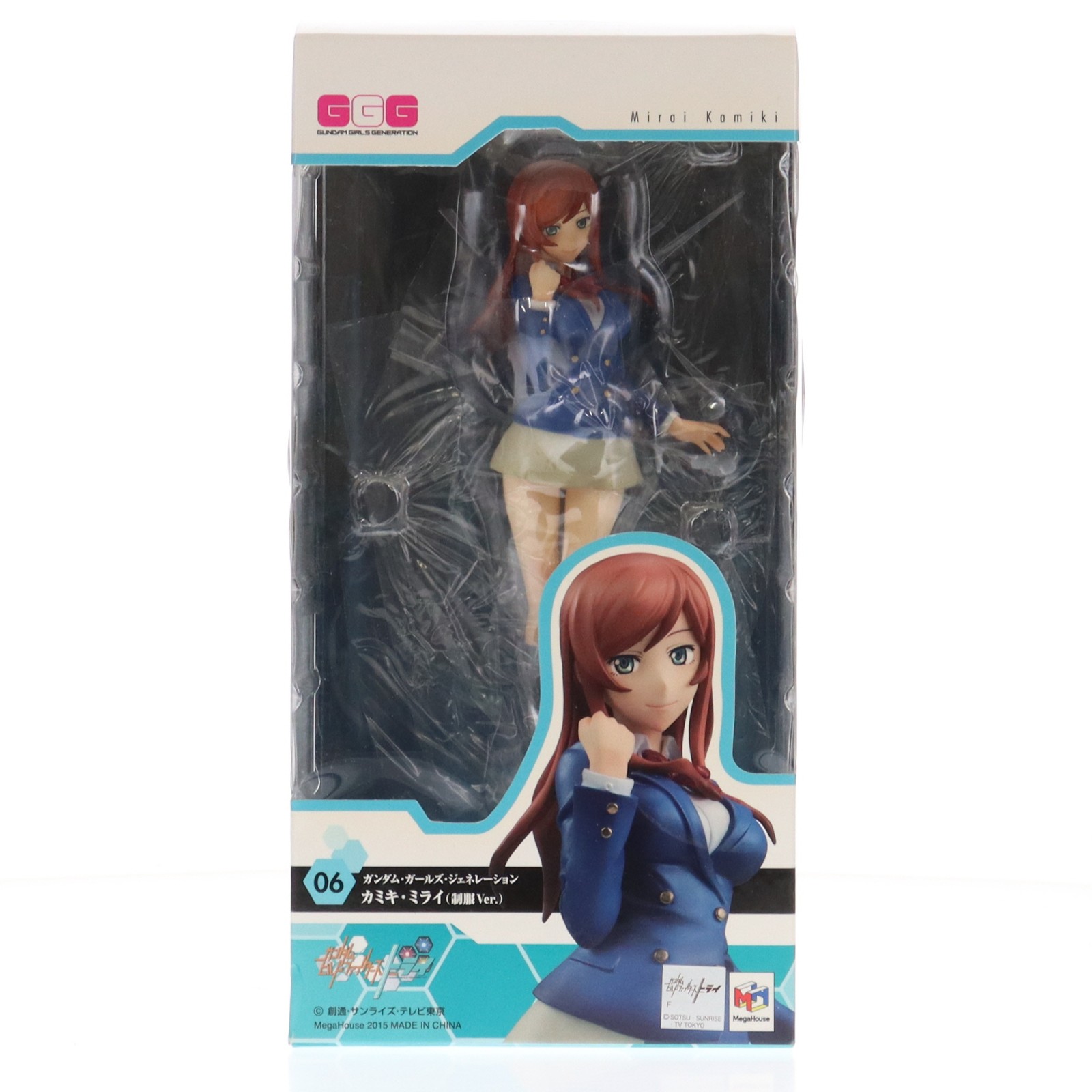 GGG (ガンダム・ガールズ・ジェネレーション) カミキ・ミライ (制服Ｖｅｒ.) 約1/10スケール PVC製 塗装済み完成品フィギュア Yahoo!オークション - 【GGG】カミキ・ミライ（制服Ver.）【ガンダムビ