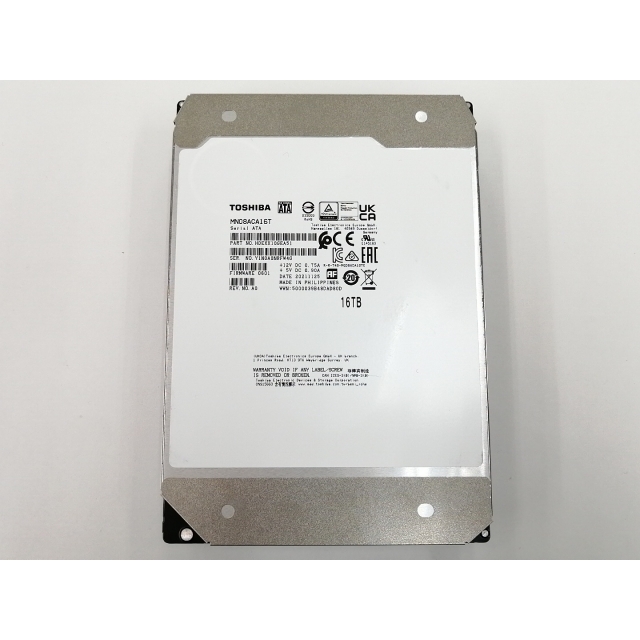 ジャンク)TOSHIBA MN08ACA16T 16TB HDD｜Yahoo!フリマ（旧PayPayフリマ）