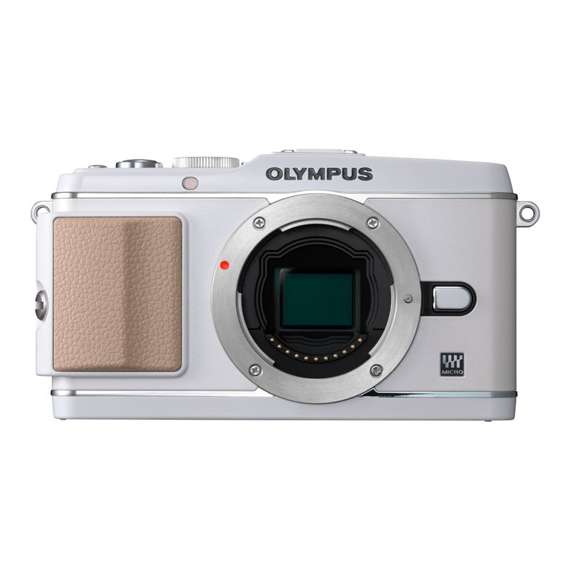 OLYMPUS E-P3 ホワイト ボディ ジャンク品 バッテリー 説明書付き