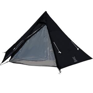 未使用品 DOD ワンポールテントM トンガリハット付 ブラック T5-47-BK
