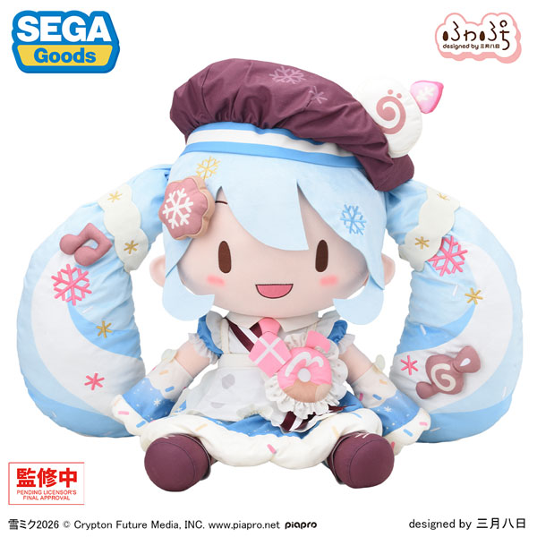 セガ 雪ミク 2025 ふわぷち どでかジャンボぬいぐるみ 初音ミク｜Yahoo