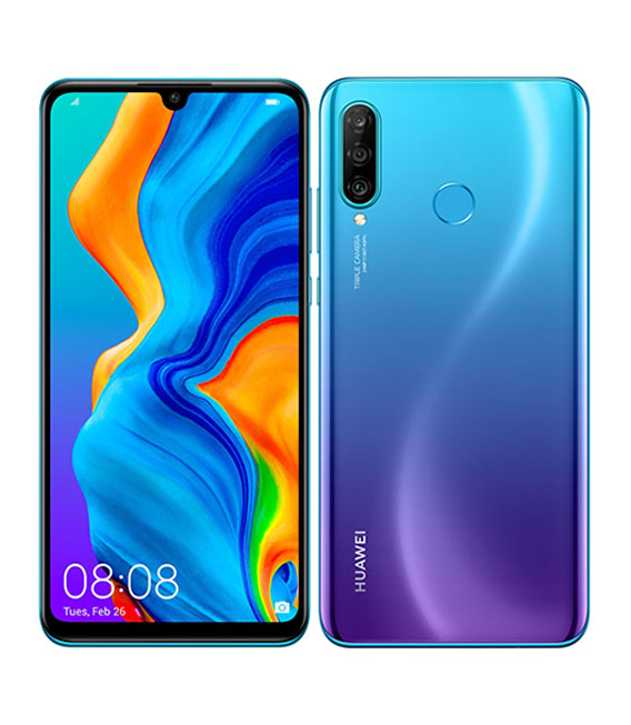 美品・付属品あり】HUAWEI P30 lite ピーコックブルー ブルー SIM