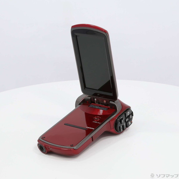 スマホ転送 SDカード付】Panasonic HX-DC3 ビデオカメラ 赤 レッド