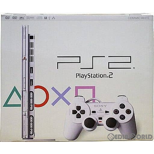 SONY PlayStation2 PS2 本体 薄型 セラミックホワイト｜Yahoo!フリマ
