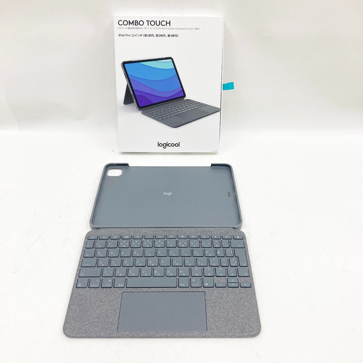 iPad Pro 11インチ 第4世代 M2 グレイ ComboTouch ロジクール COMBO TOUCH for iPad Pro 11インチ 第1世代〜4世代用(M2
