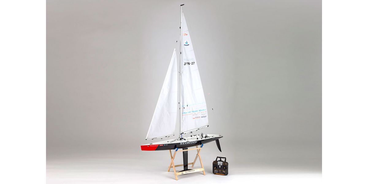 ラジコン　ヨット　Kyosho SeaWind シーウィンド 京商 KYOSHO SEAWIND シーウインド ラジコン ヨット レディセット