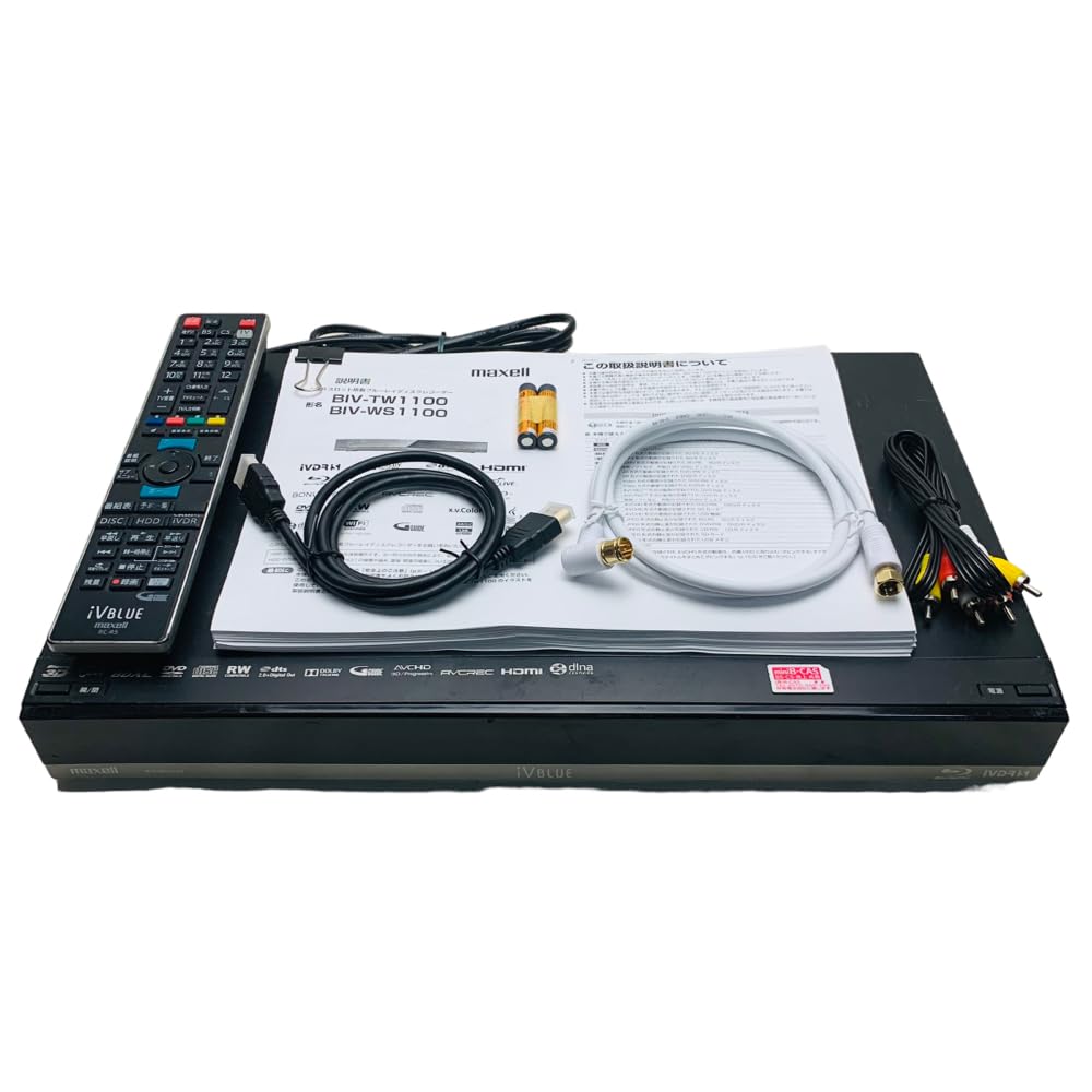 新品未開封】maxell BIV-WS1100 スロット搭載 BDレコーダー DVD