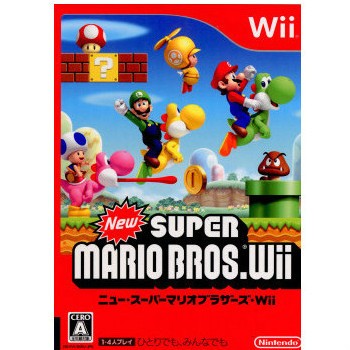 24-Wii-45 ニンテンドーWii Newスーパーマリオブラザーズ 動作品