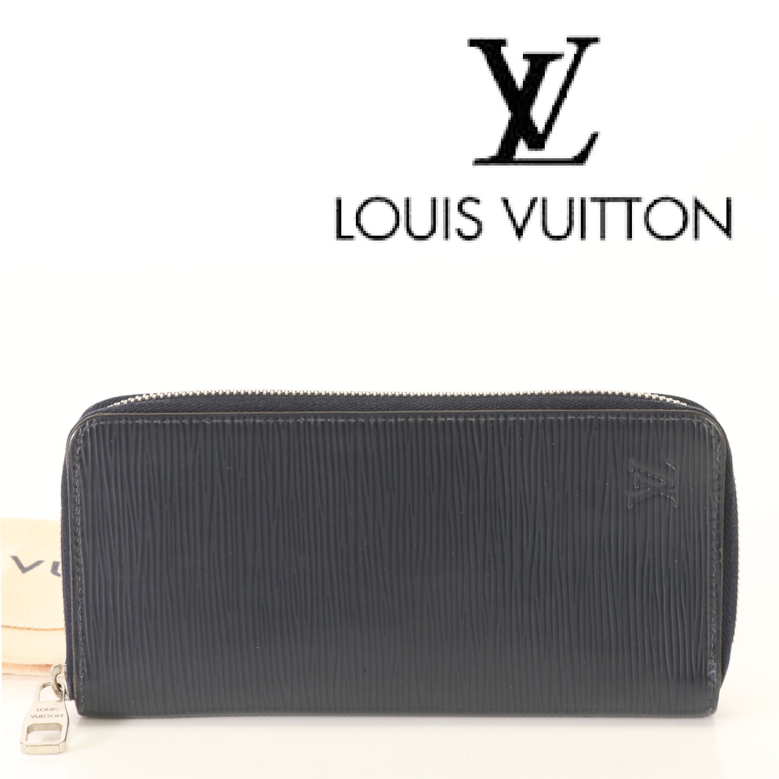 エピ ジッピー・ウォレット ヴェルティカル M61828 （ブルーマリーヌ）