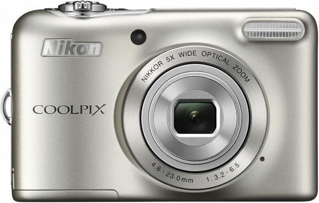 美品【動作確認済】Nikon COOLPIX L3 シルバー コンデジ デジカメ Nikon COOLPIX L30 シルバー デジカメ 動作確認済 光学5倍ズーム