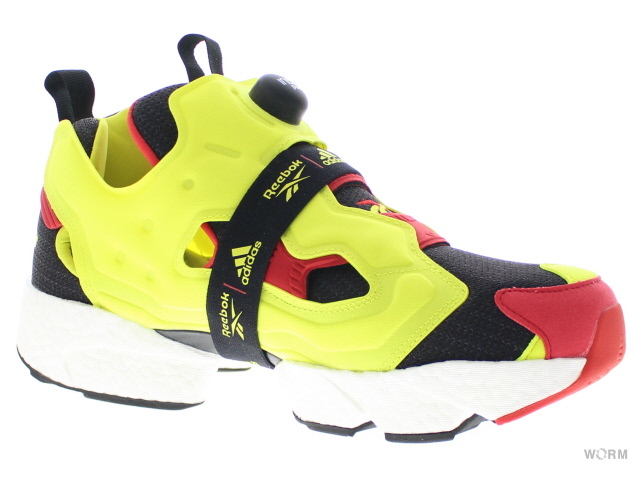 REEBOK × INSTAPUMP FURY BOOST OG "YELLOW RED" FW5305 （ブラック/ハイパーグレーン/リーボックレッド）