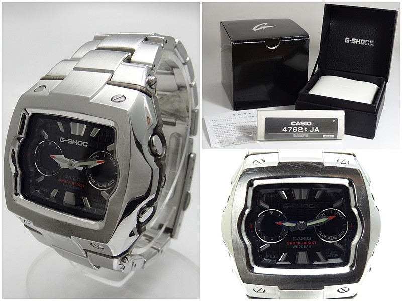 CASIO G-SHOCK G-011D アナデジ メンズ腕時計 オレンジ文字盤｜Yahoo