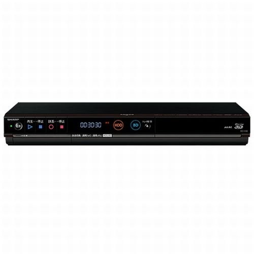 動作品】SHARP AQUOSブルーレイレコーダー BD-H30 純正リモコン 電源